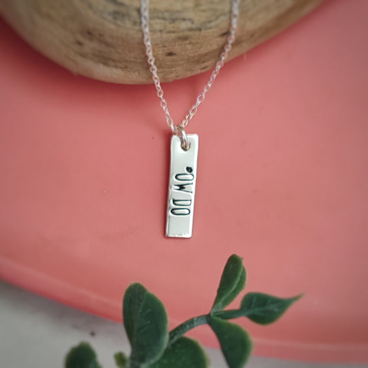 Yorkshire Sayings Necklace - 'Ow Do