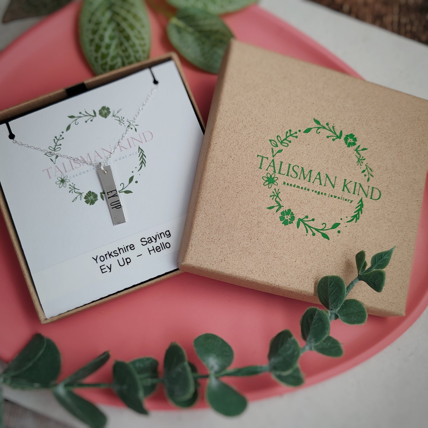 Yorkshire Sayings Necklace - Ey Up
