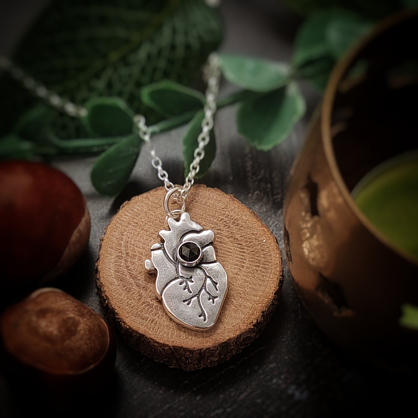 Anatomical Heart Necklace