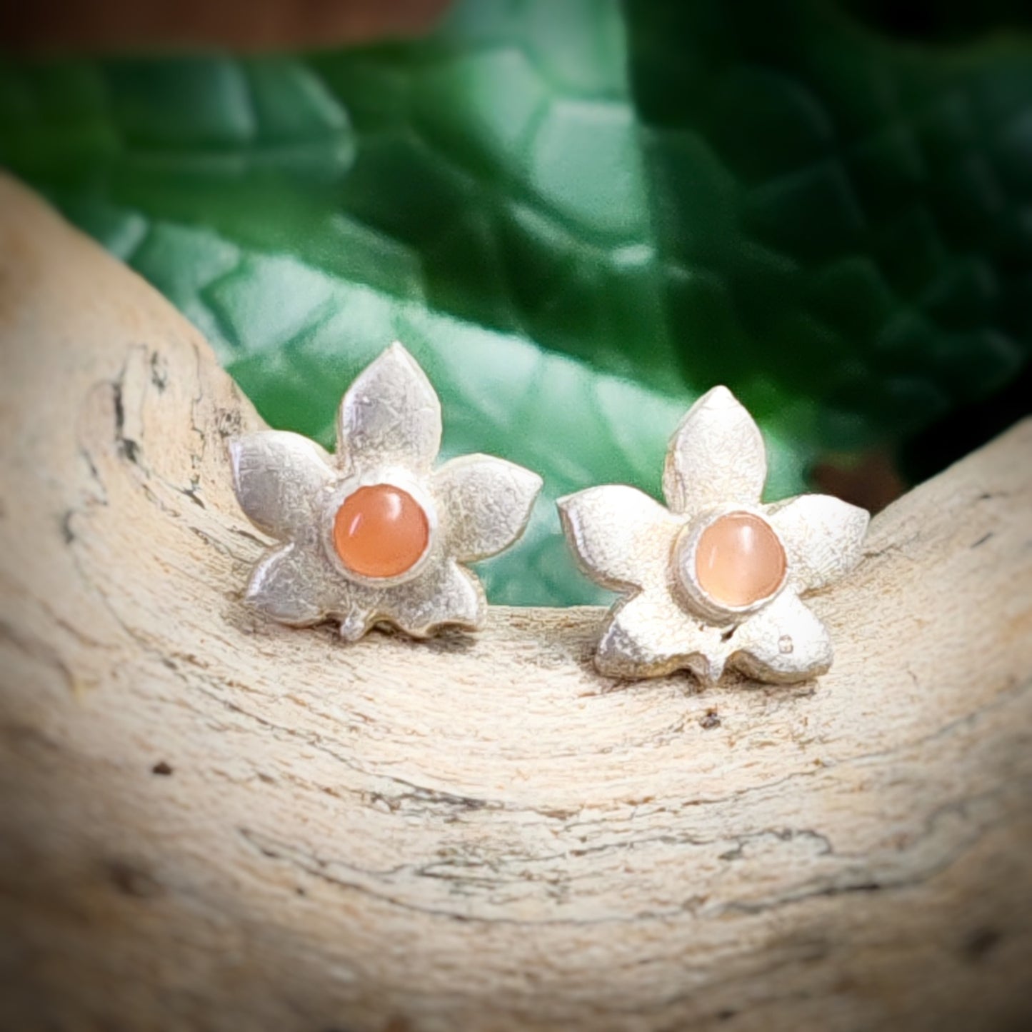 Maple Leaf Stud Earrings