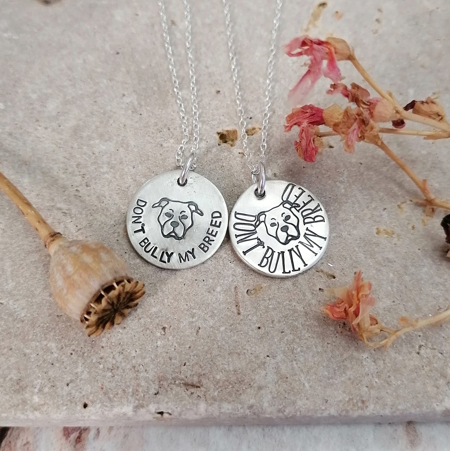 Don't Bully My Breed Necklace