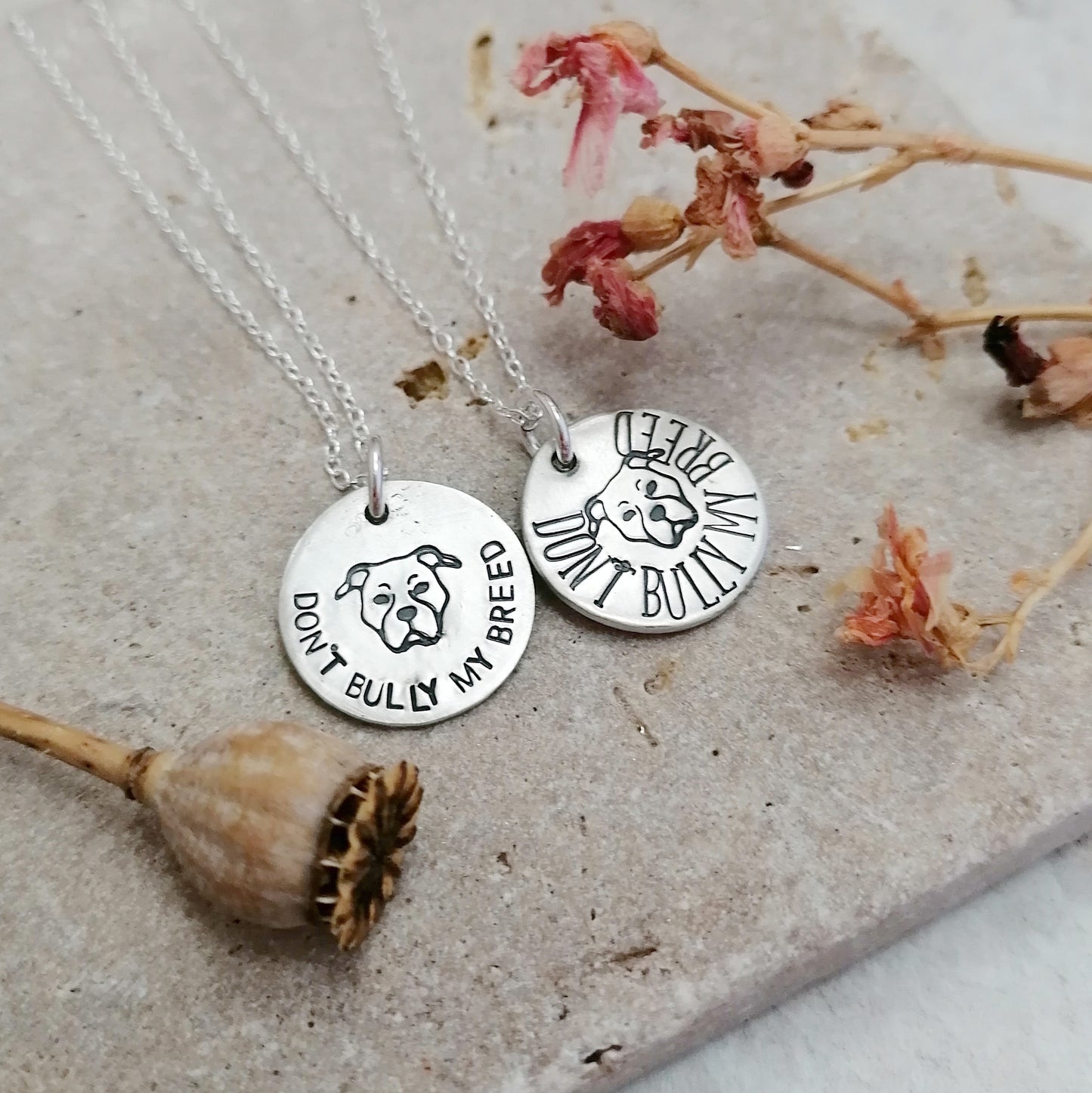 Don't Bully My Breed Necklace