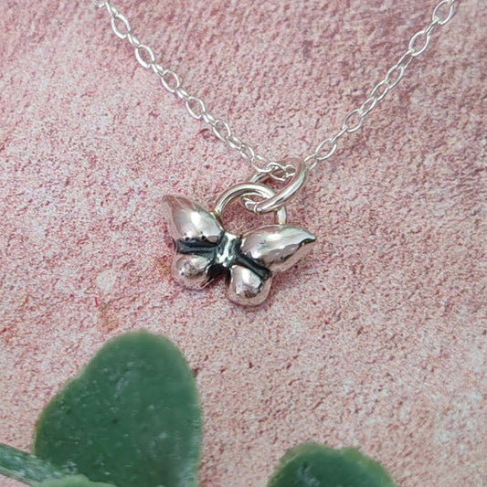 Tiny Butterfly Necklace