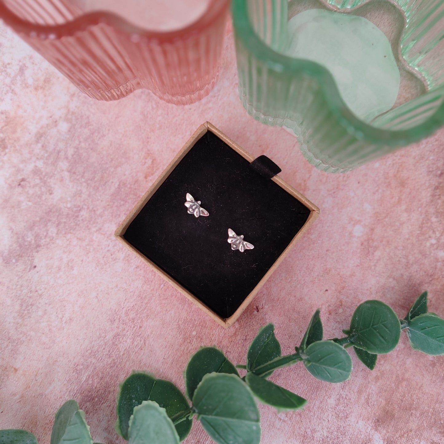 Small Bee Stud Earrings