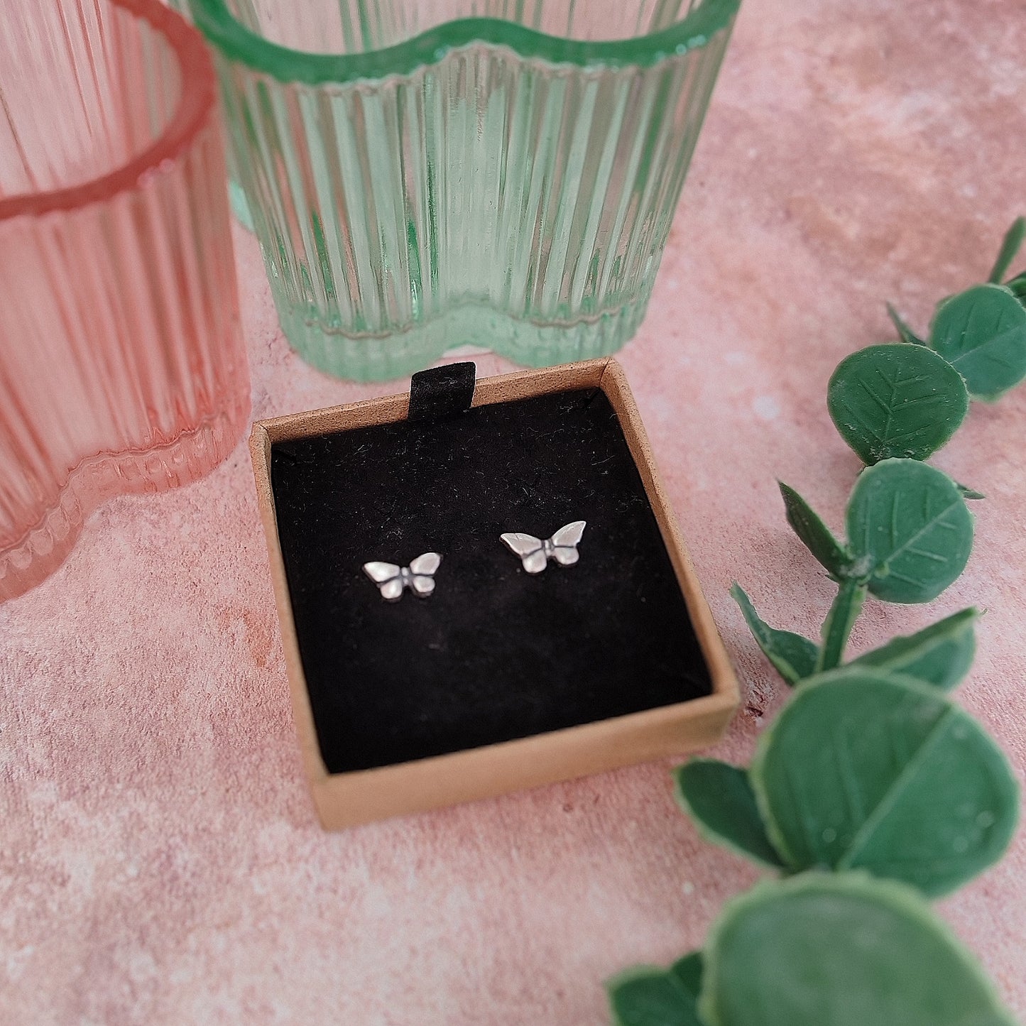 Small Butterfly Stud Earrings