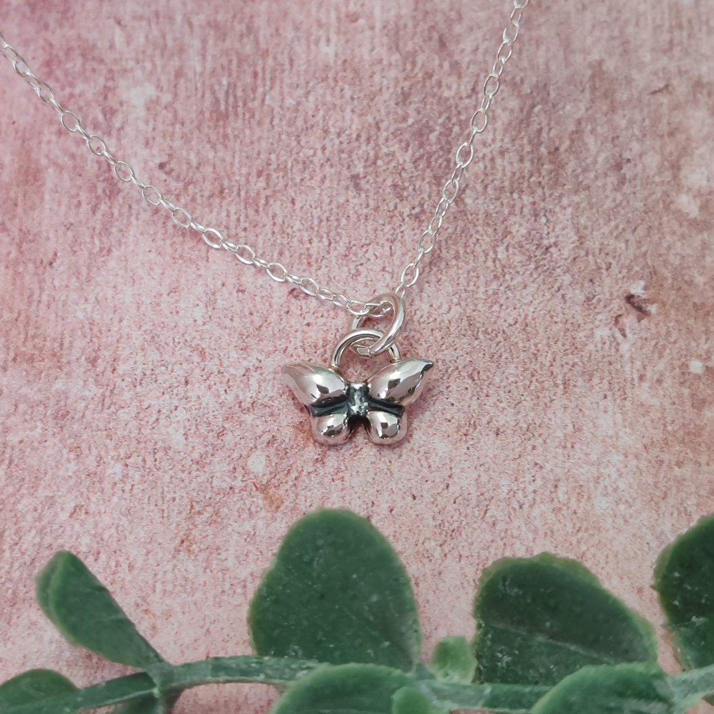 Tiny Butterfly Necklace