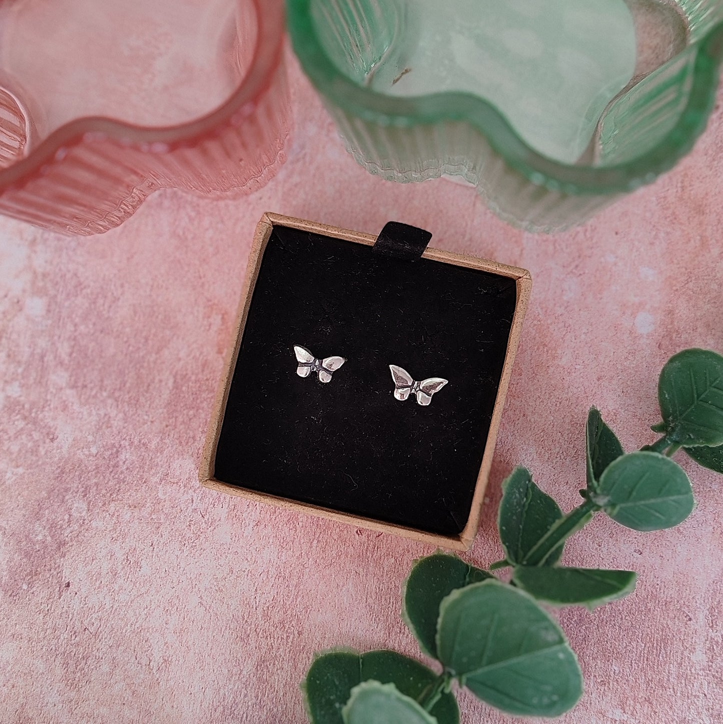 Small Butterfly Stud Earrings