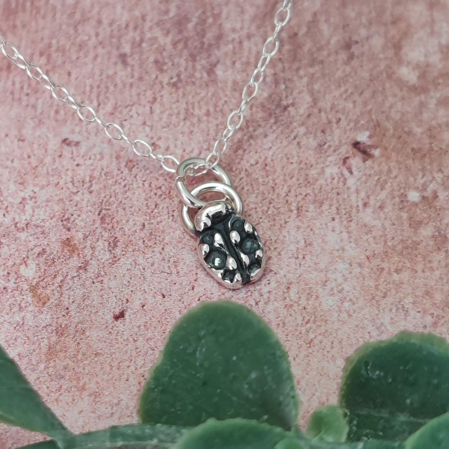 Tiny Ladybird Necklace