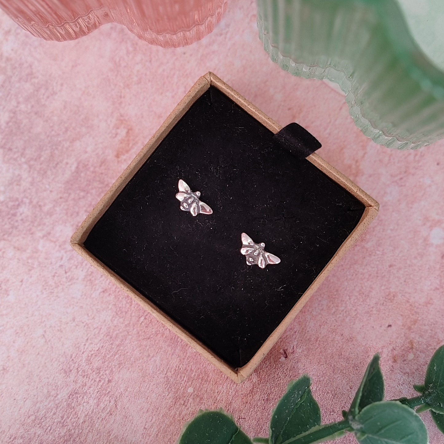 Small Bee Stud Earrings