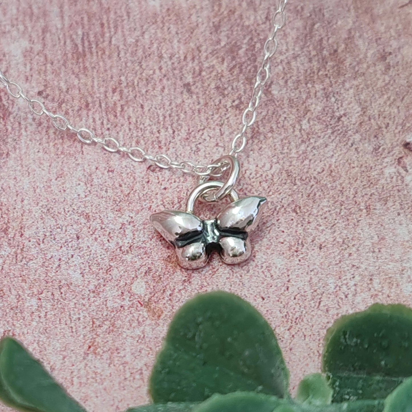 Tiny Butterfly Necklace