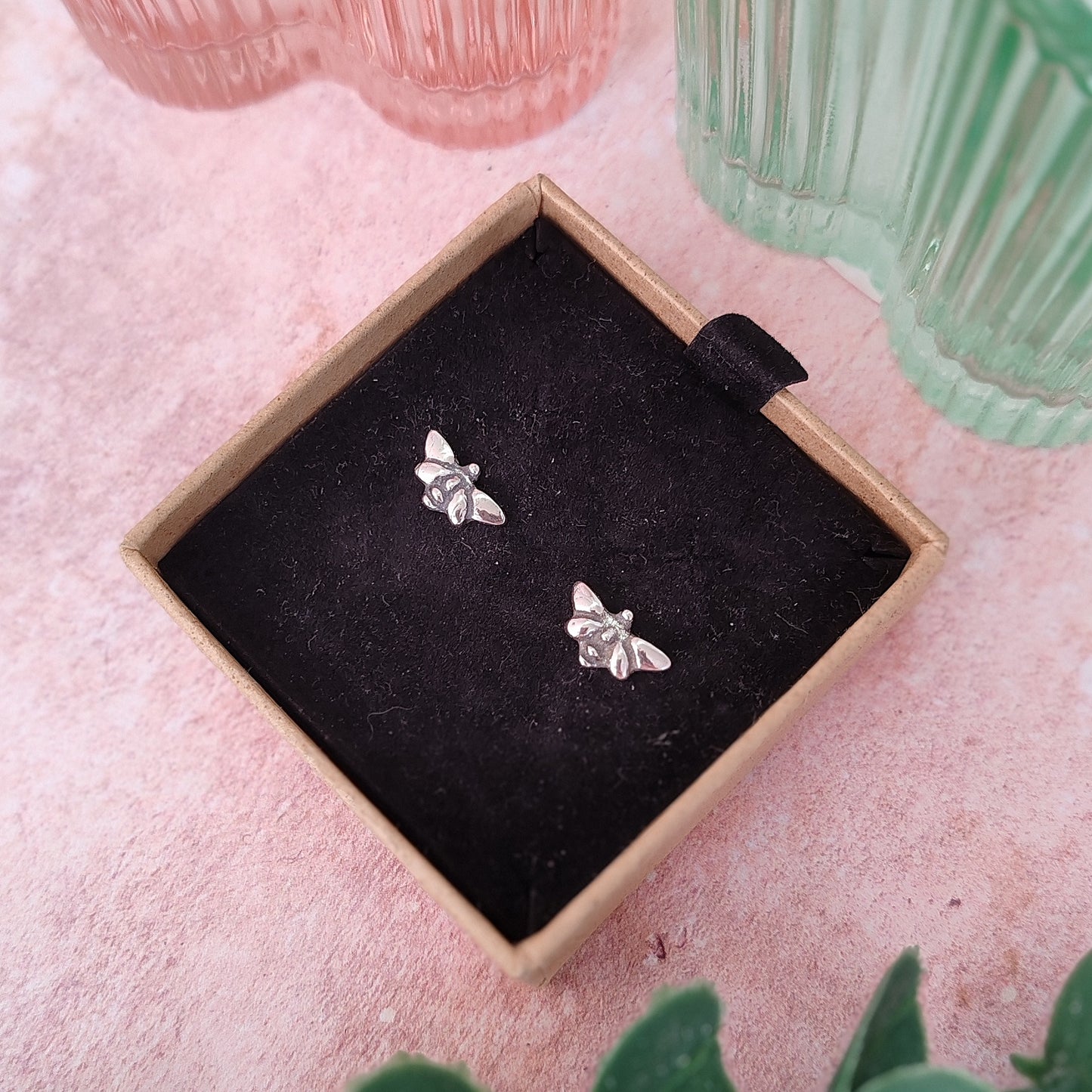 Small Bee Stud Earrings