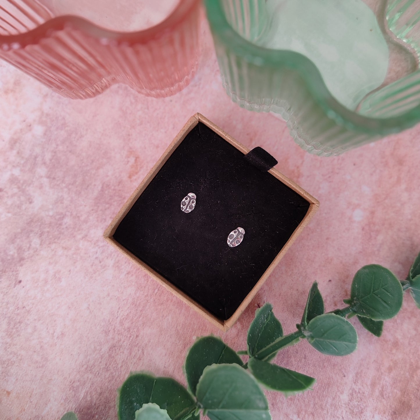 Small Ladybird Stud Earrings