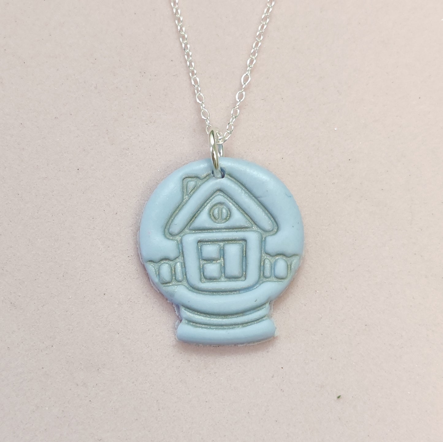 Snow Globe Necklace