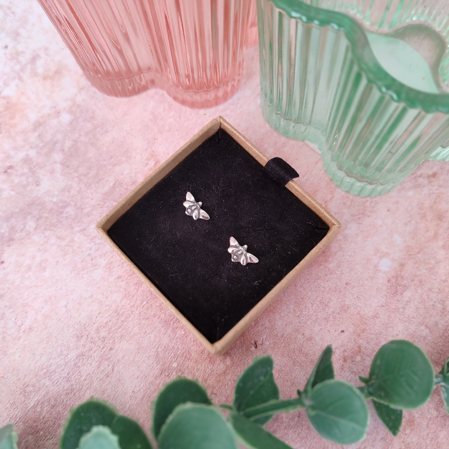 Small Bee Stud Earrings