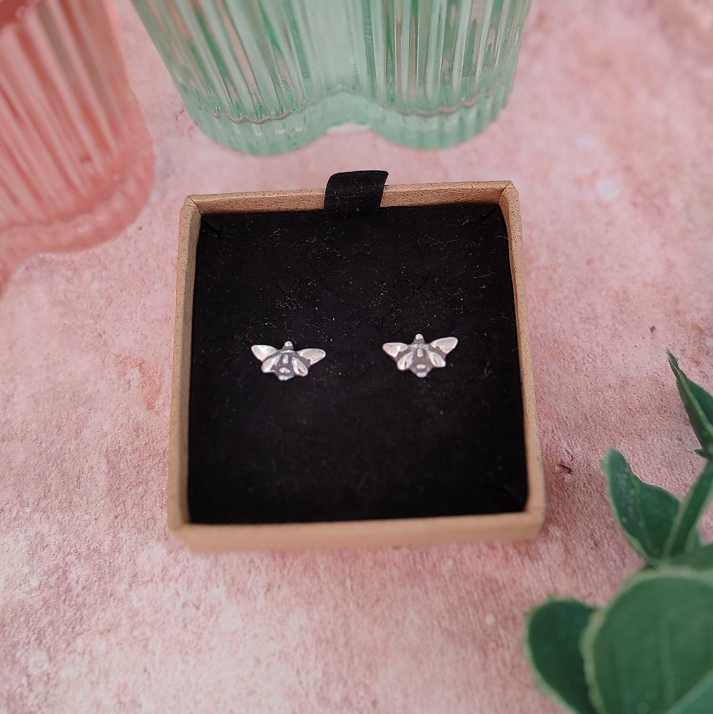 Small Bee Stud Earrings