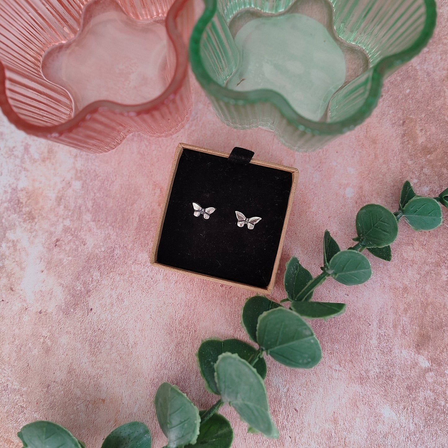 Small Butterfly Stud Earrings