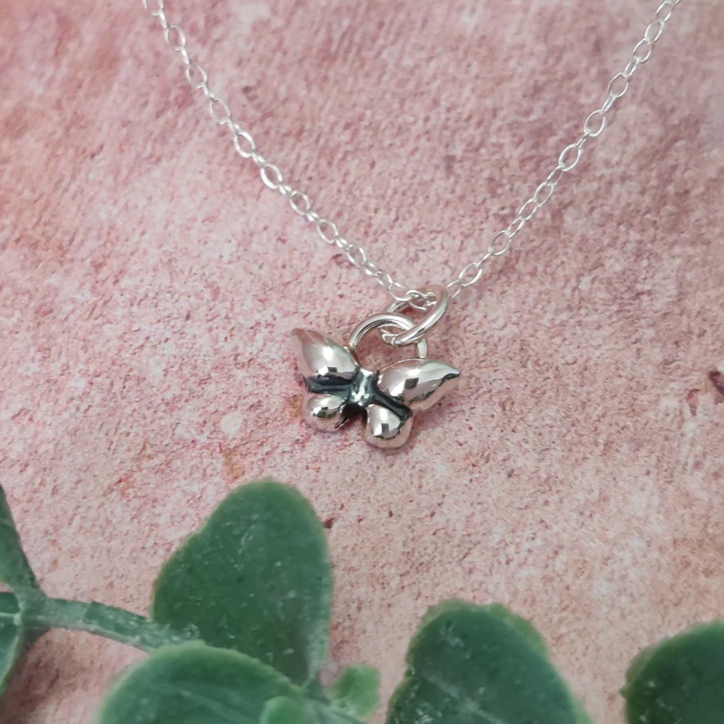 Tiny Butterfly Necklace