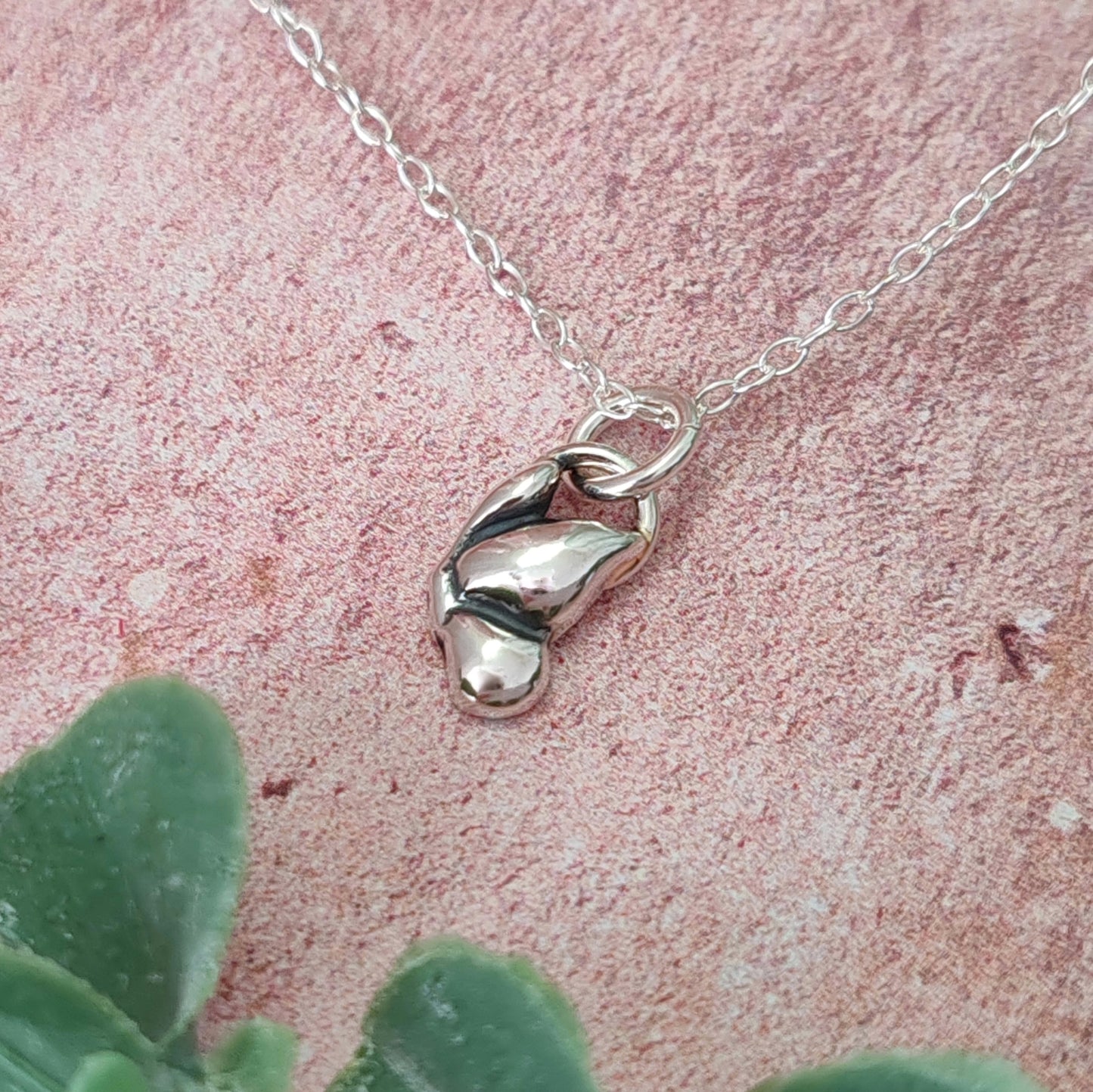 Tiny Flying Butterfly Necklace