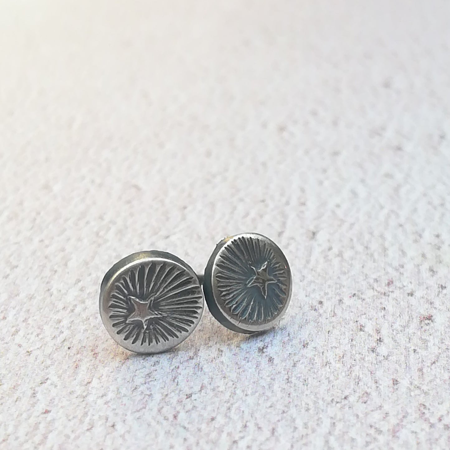 Star Burst Stud Earrings