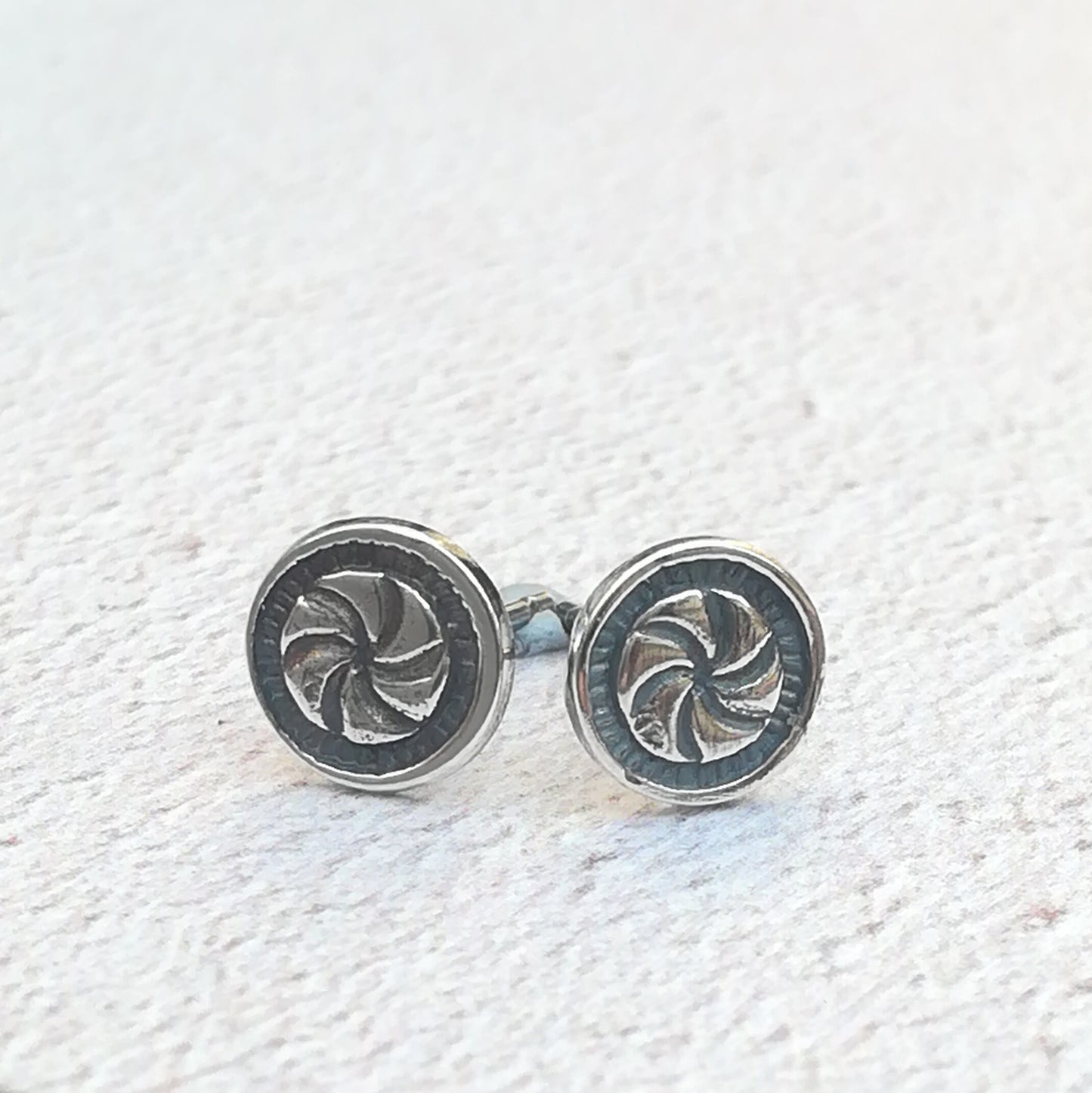 Pinwheel Stud Earrings