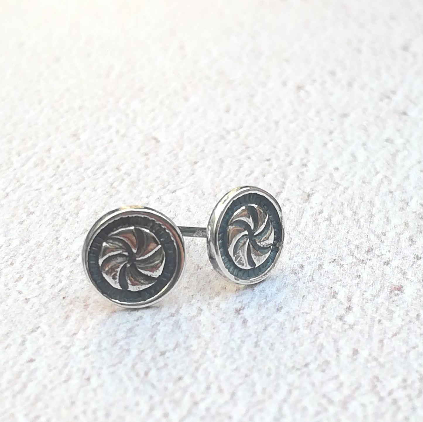 Pinwheel Stud Earrings