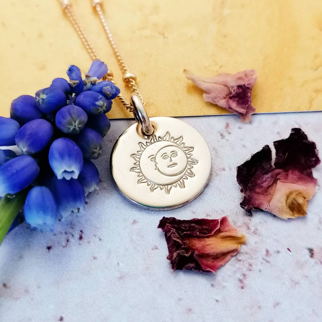 Sun and Moon Necklace