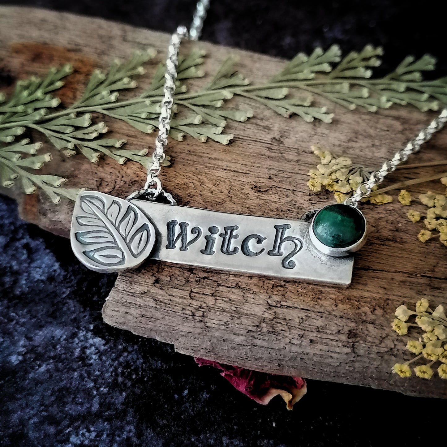 Green Witch Necklace