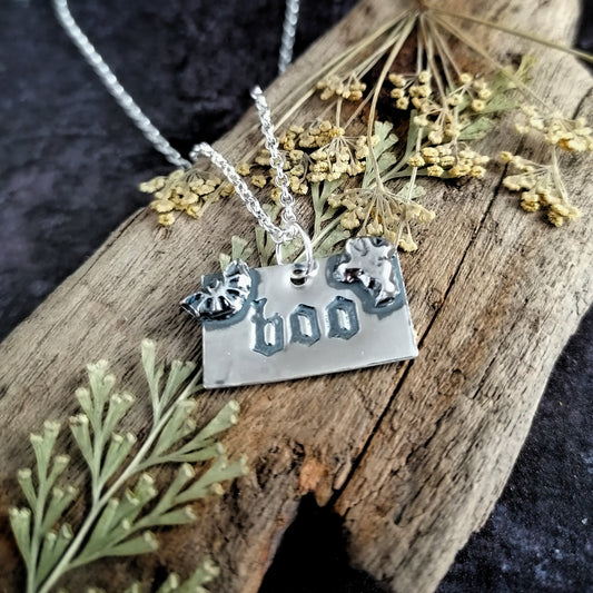 Boo Necklace