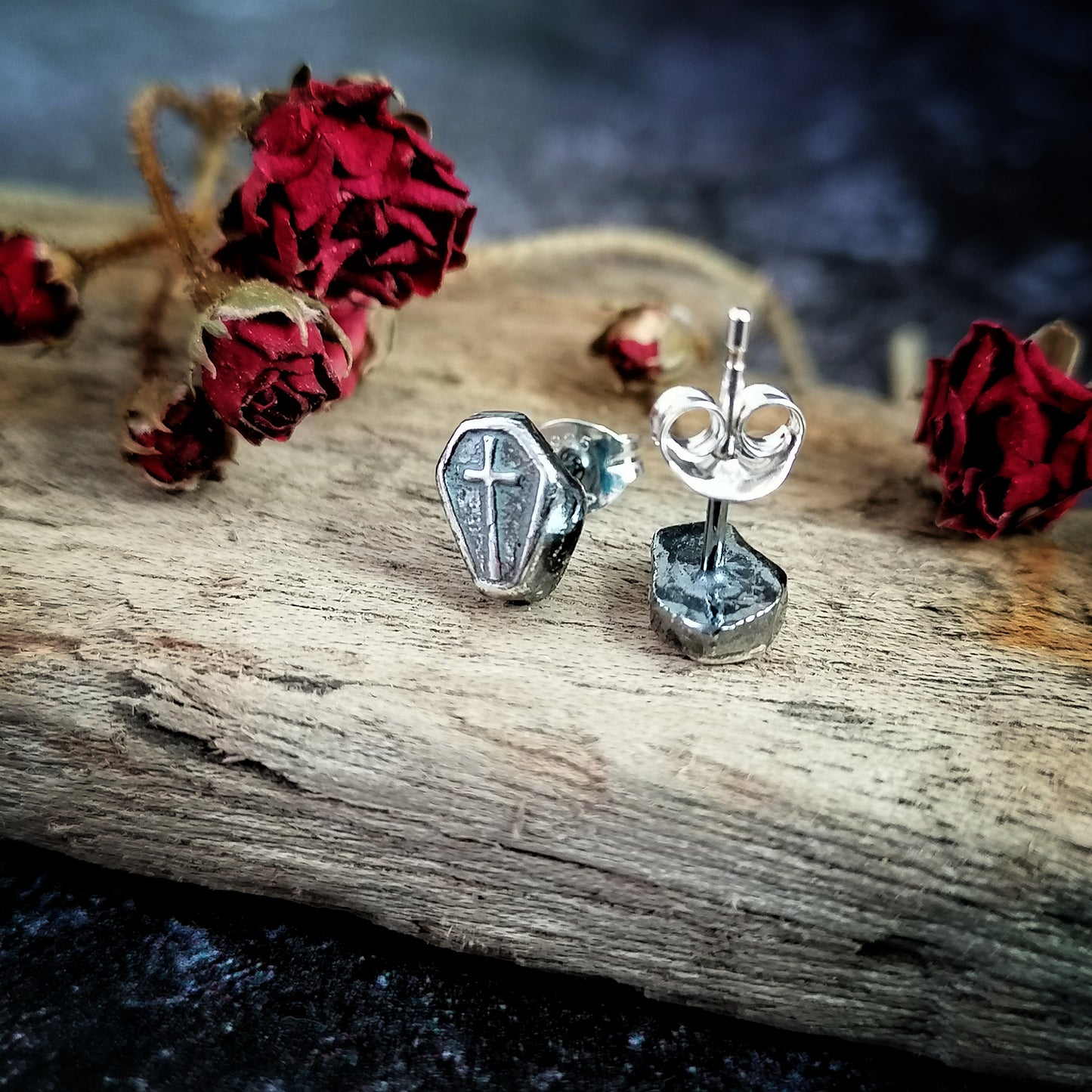 Coffin Earrings