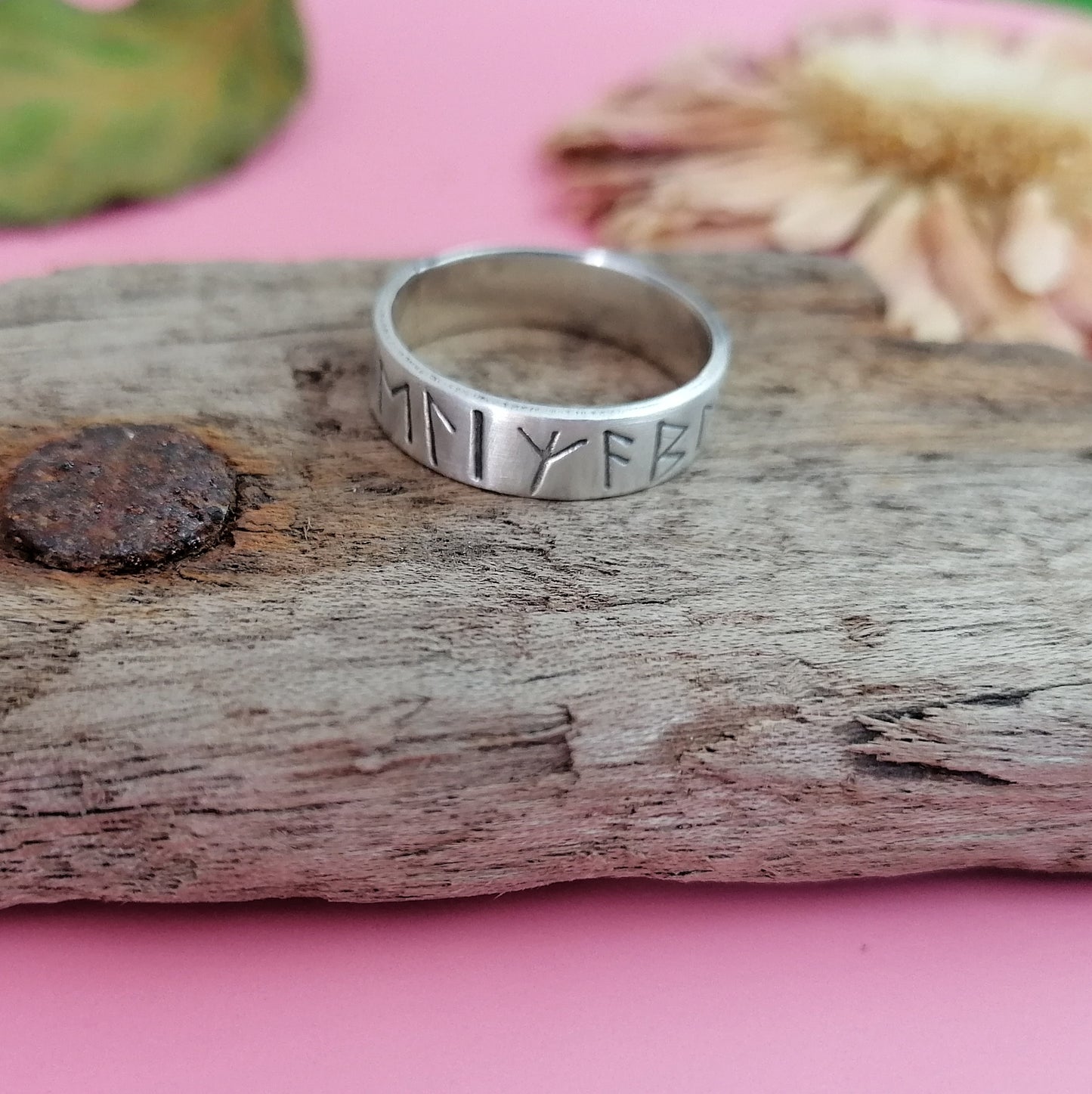 Viking Rune Personalised Name/Word Ring
