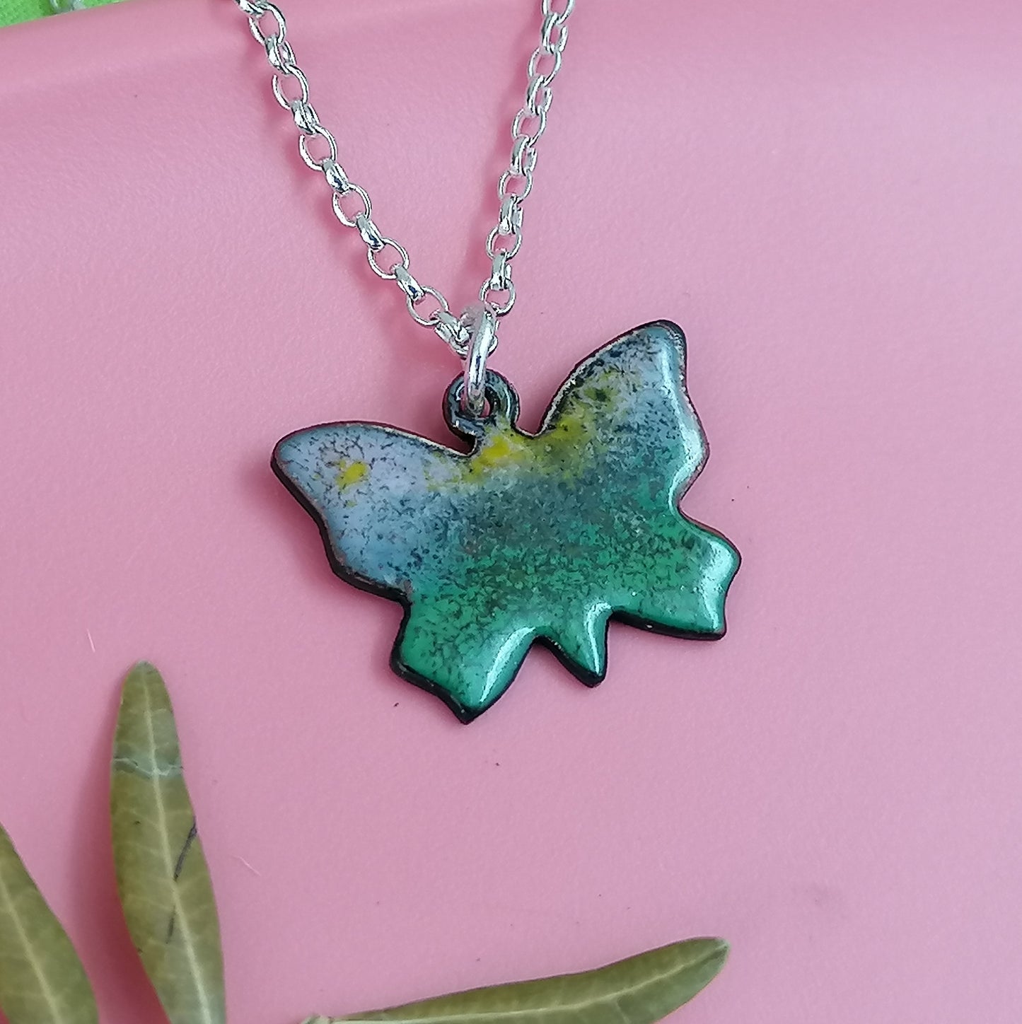 Colourful Butterfly Necklace