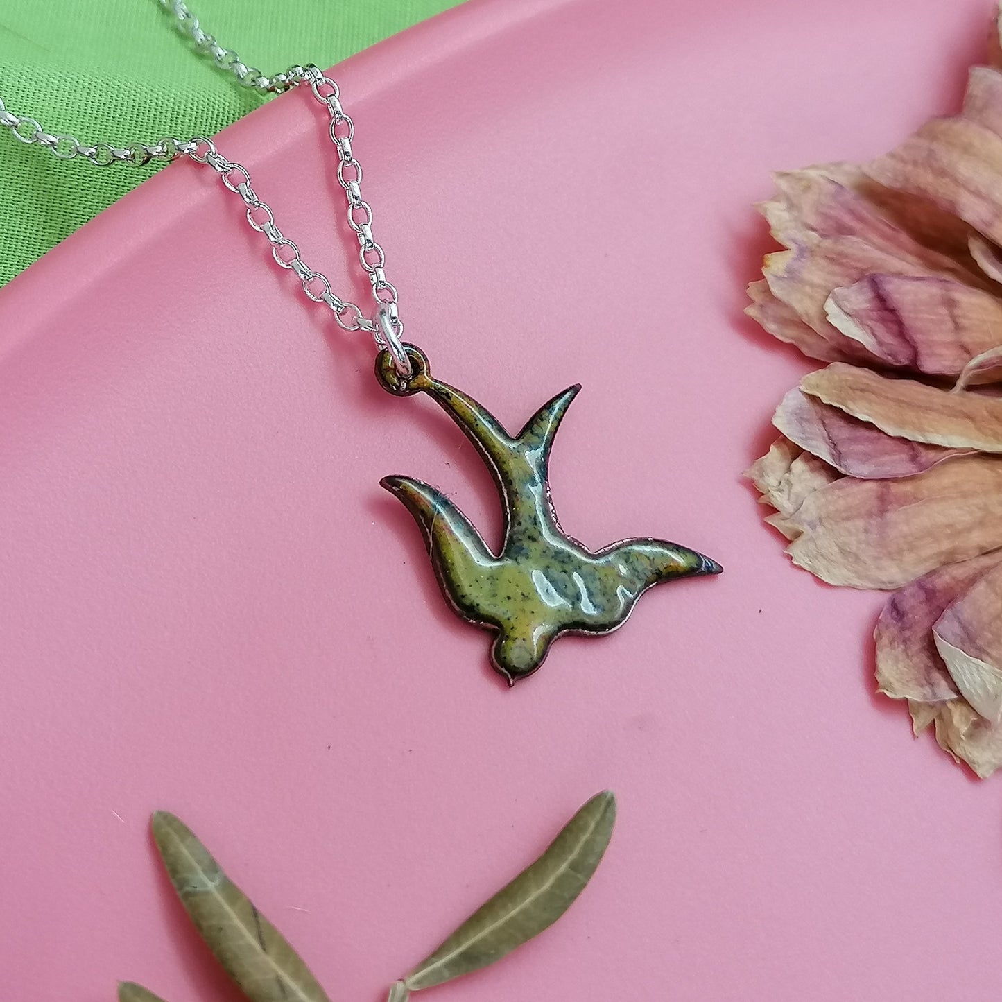 Yellow Bird Necklace