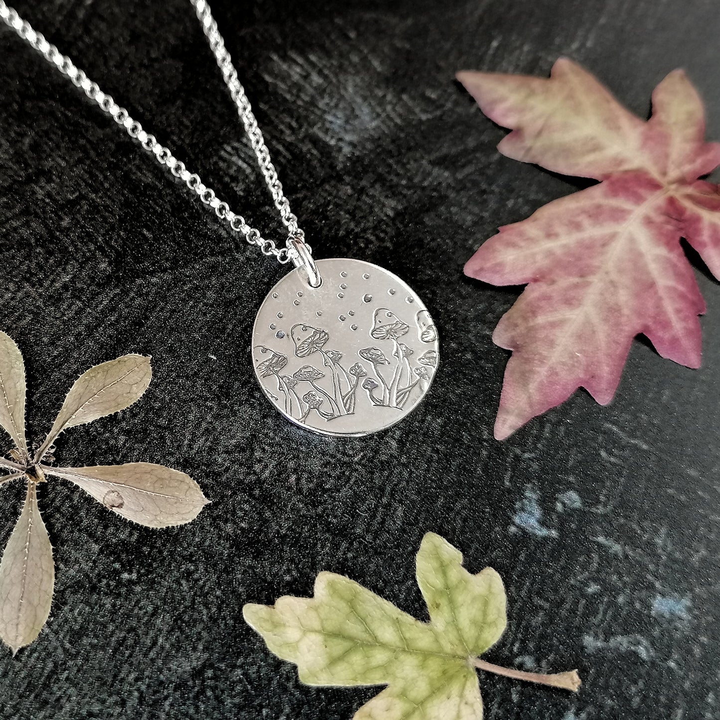 Magical Mushroom Necklace