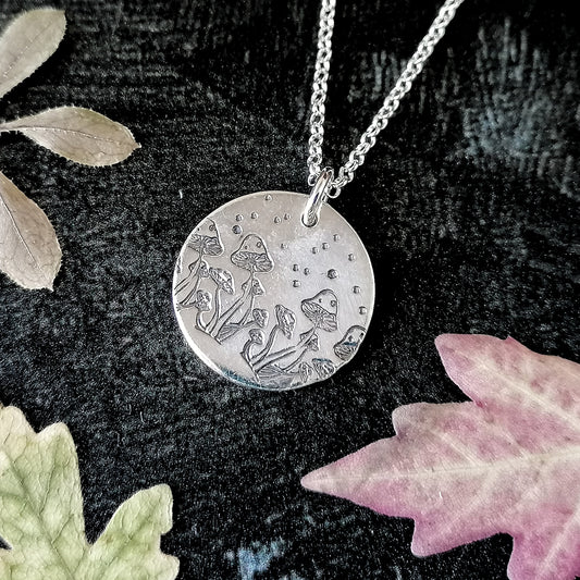 Magical Mushroom Necklace