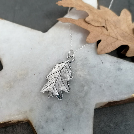 Oak Leaf Necklace