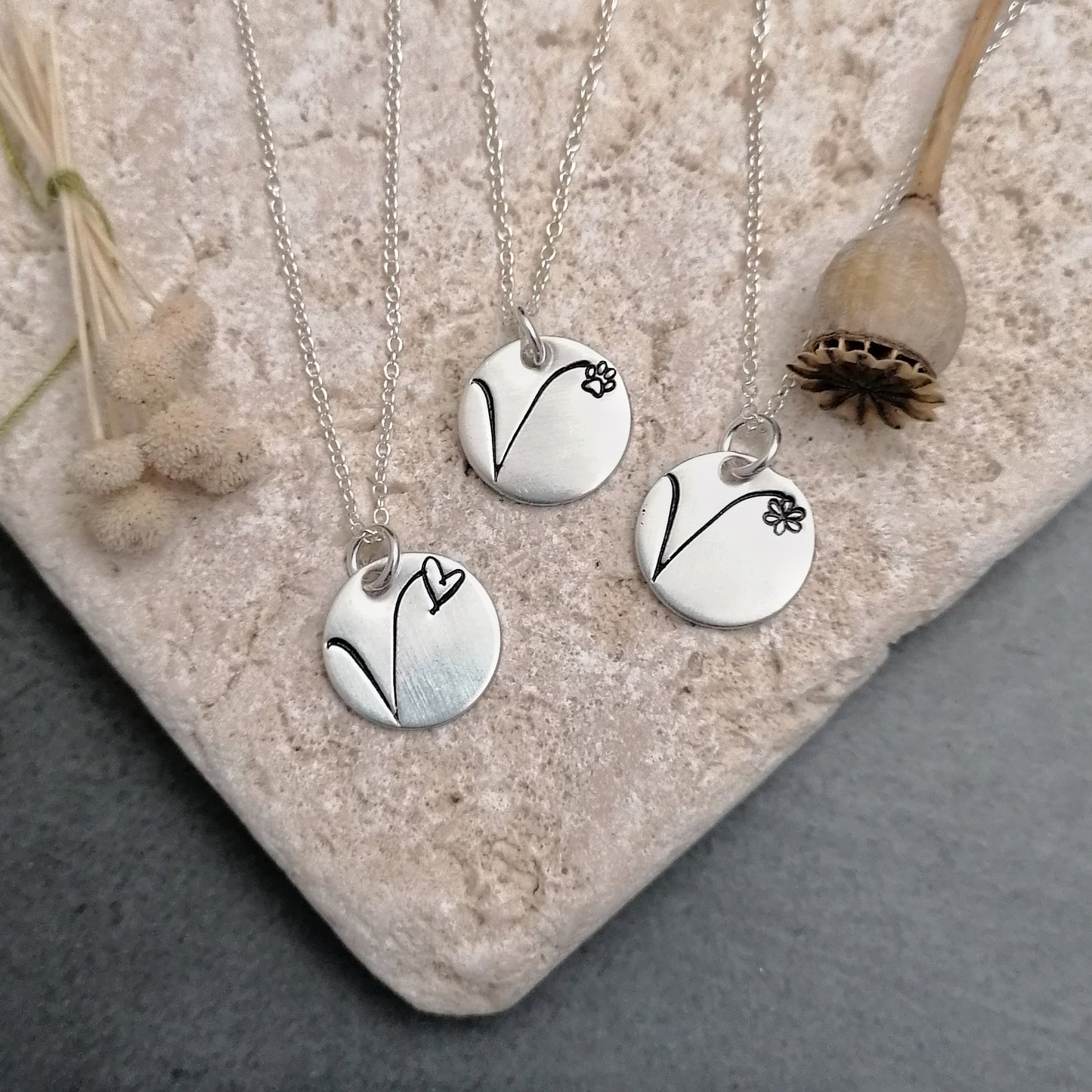 V for Vegan Necklace