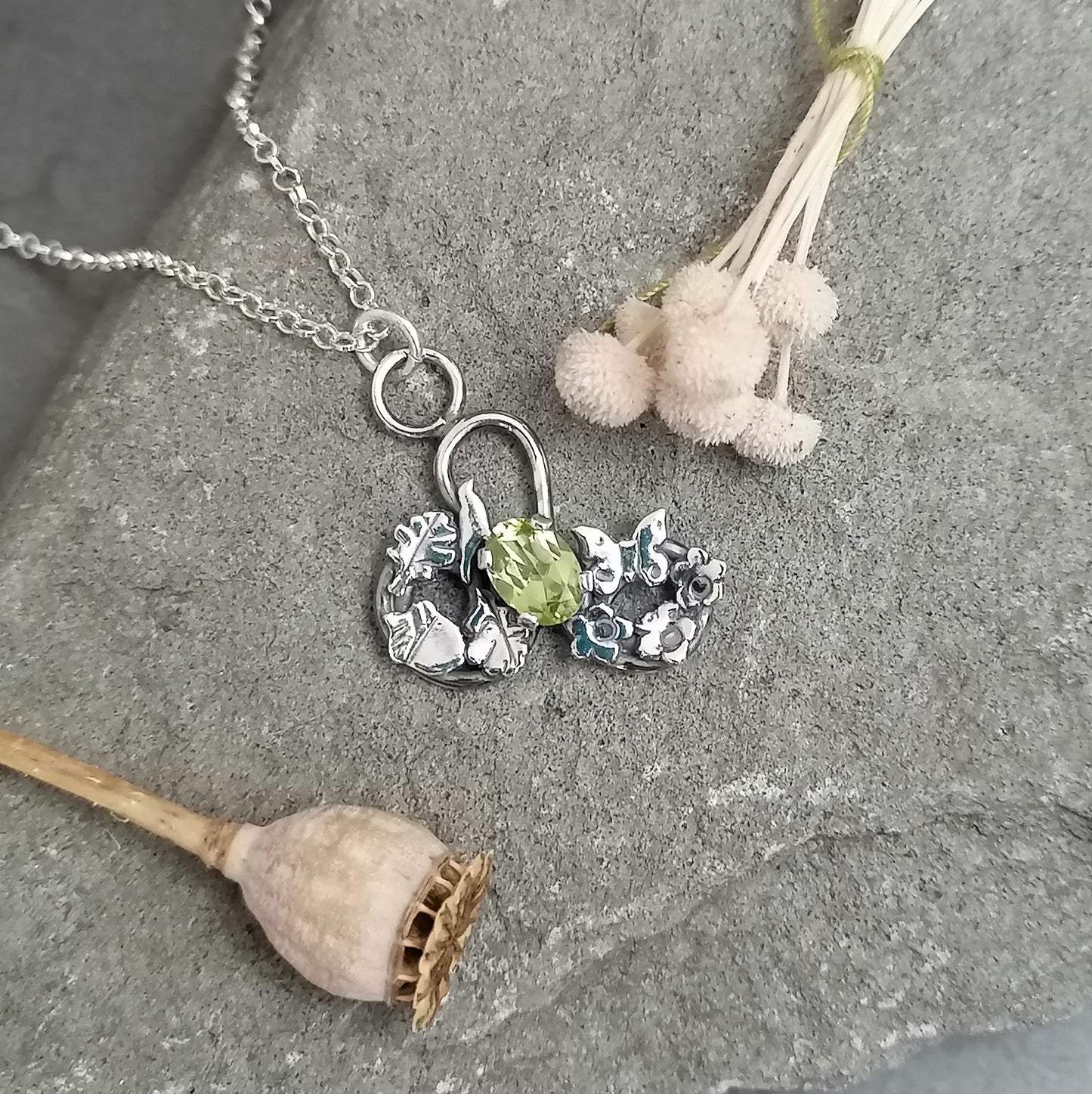 Peridot Nature Necklace