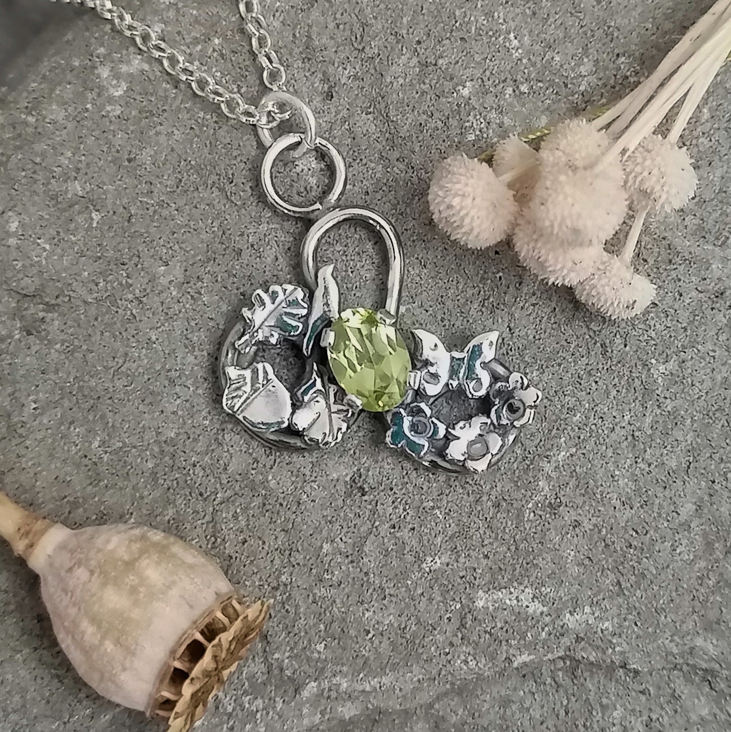 Peridot Nature Necklace