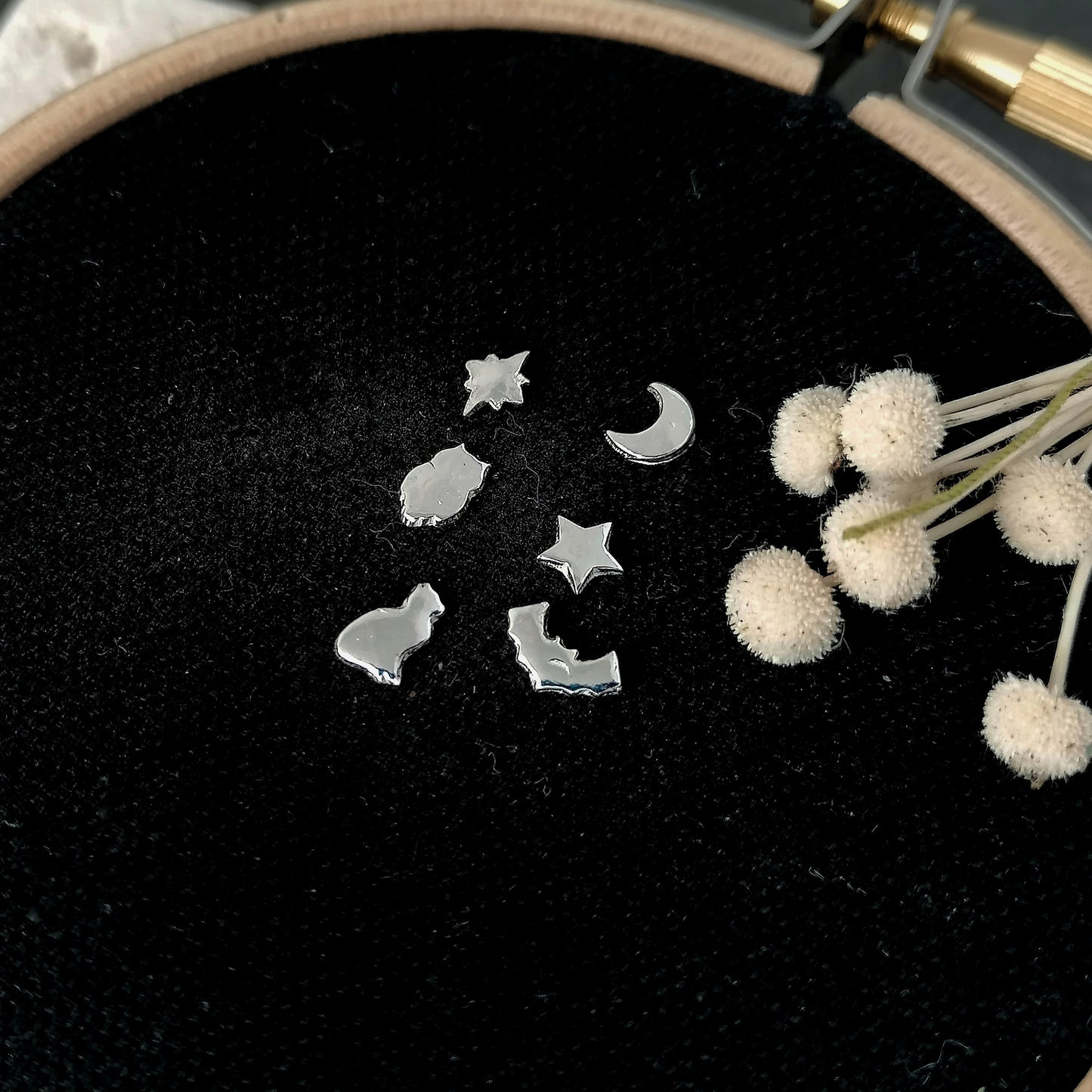 Under The Cover Of Darkness Mis-matched Earrings