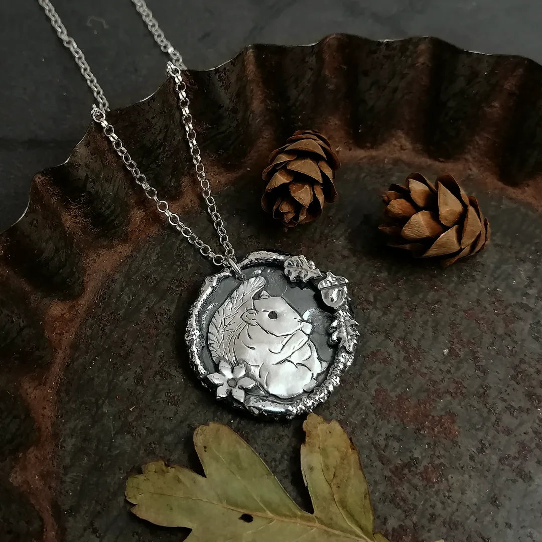 Squirrel Necklace
