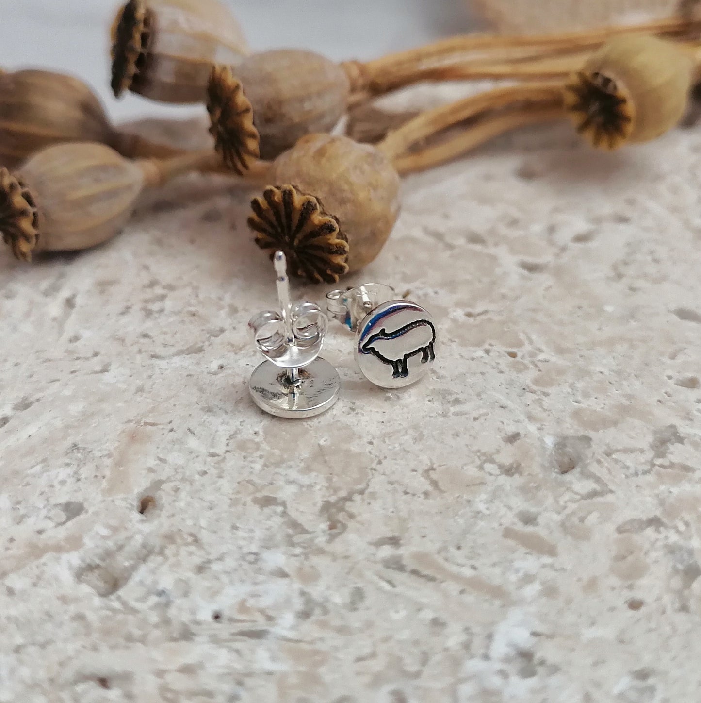 Sheep Stud Earrings