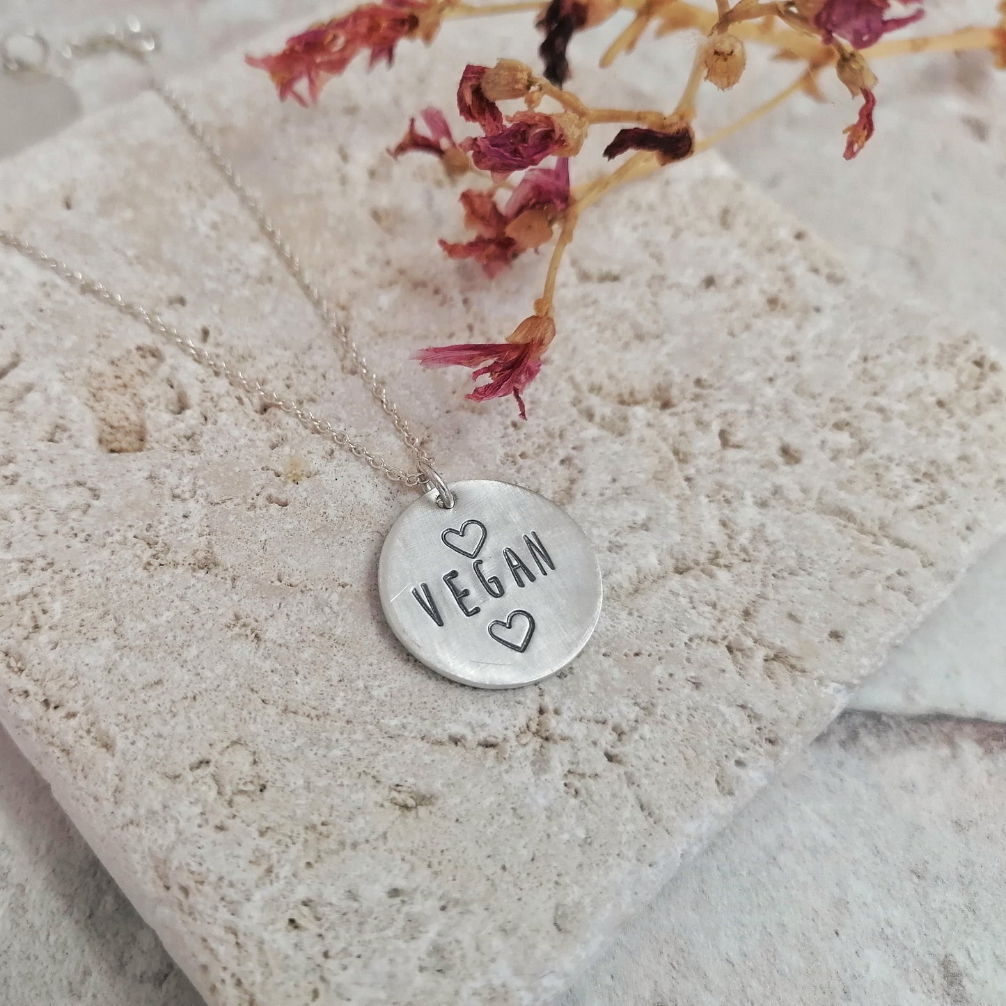 Vegan Heart Necklace