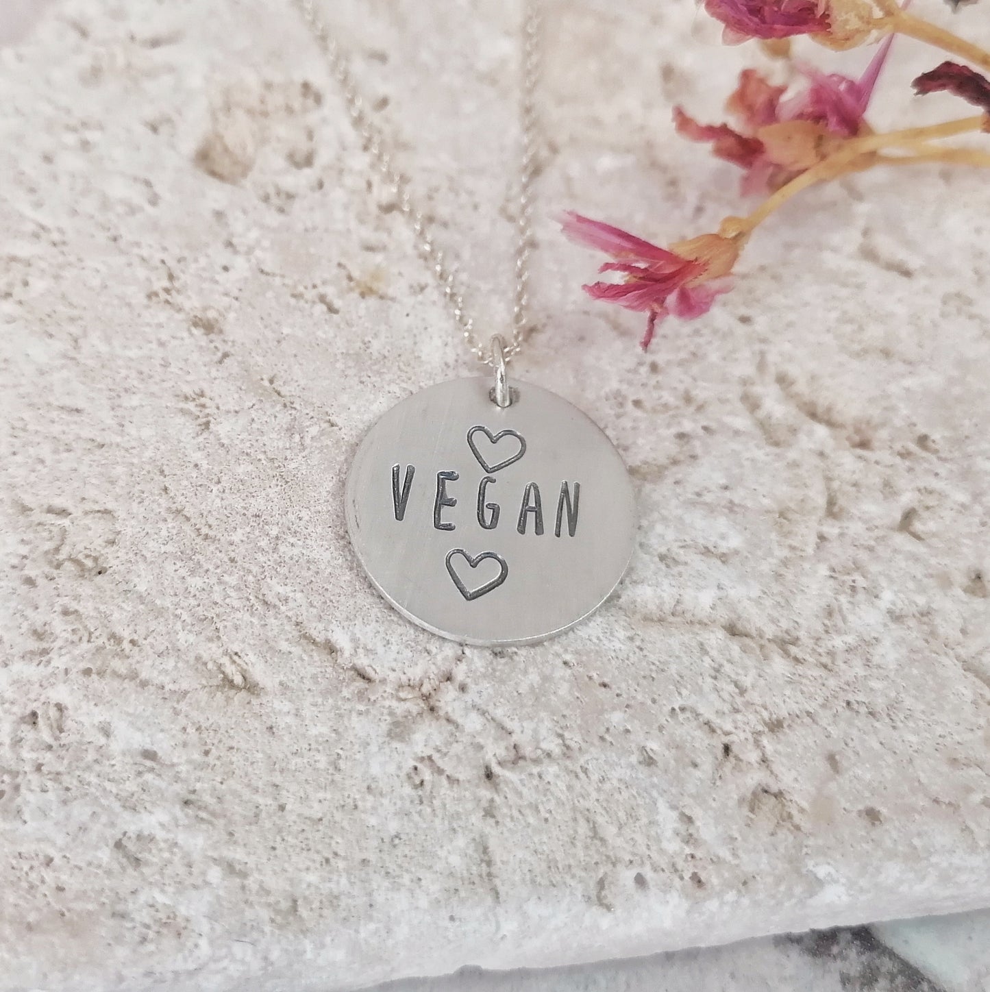Vegan Heart Necklace