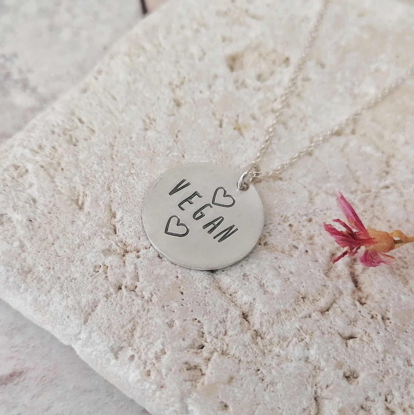 Vegan Heart Necklace