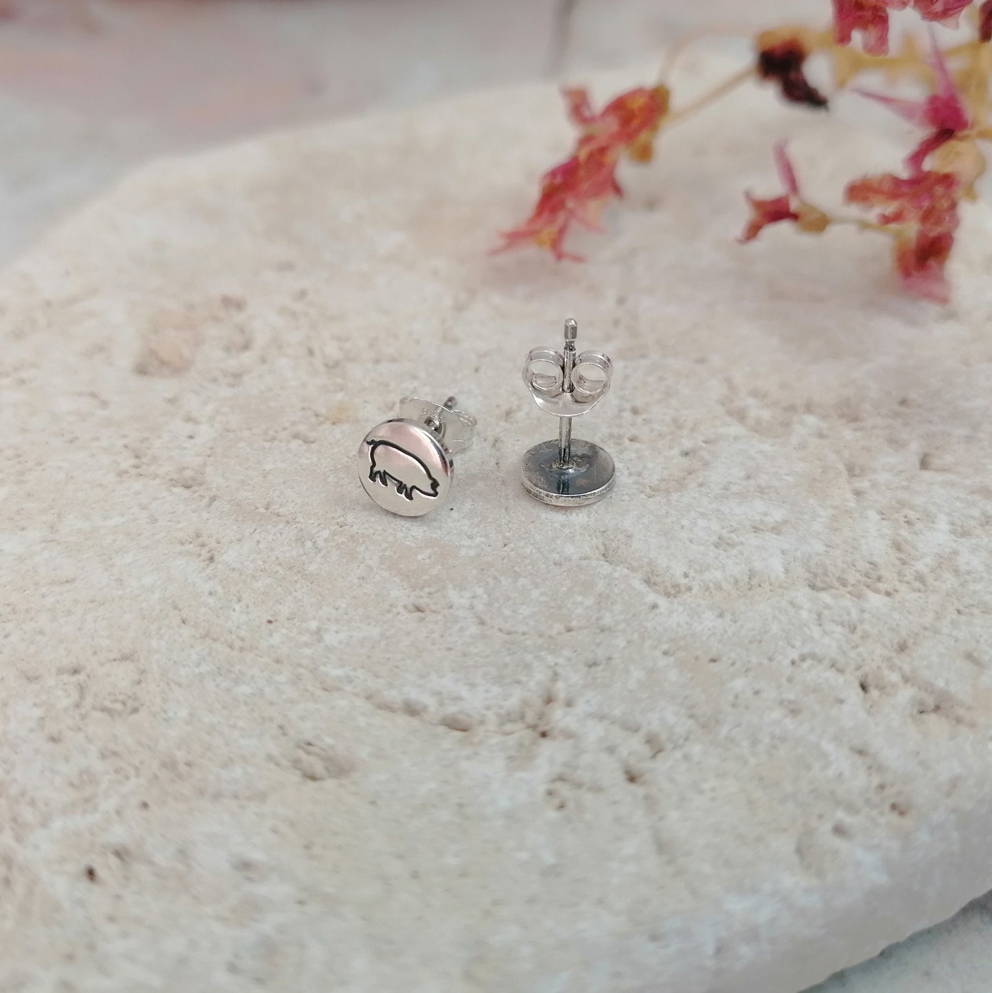Pig Stud Earrings