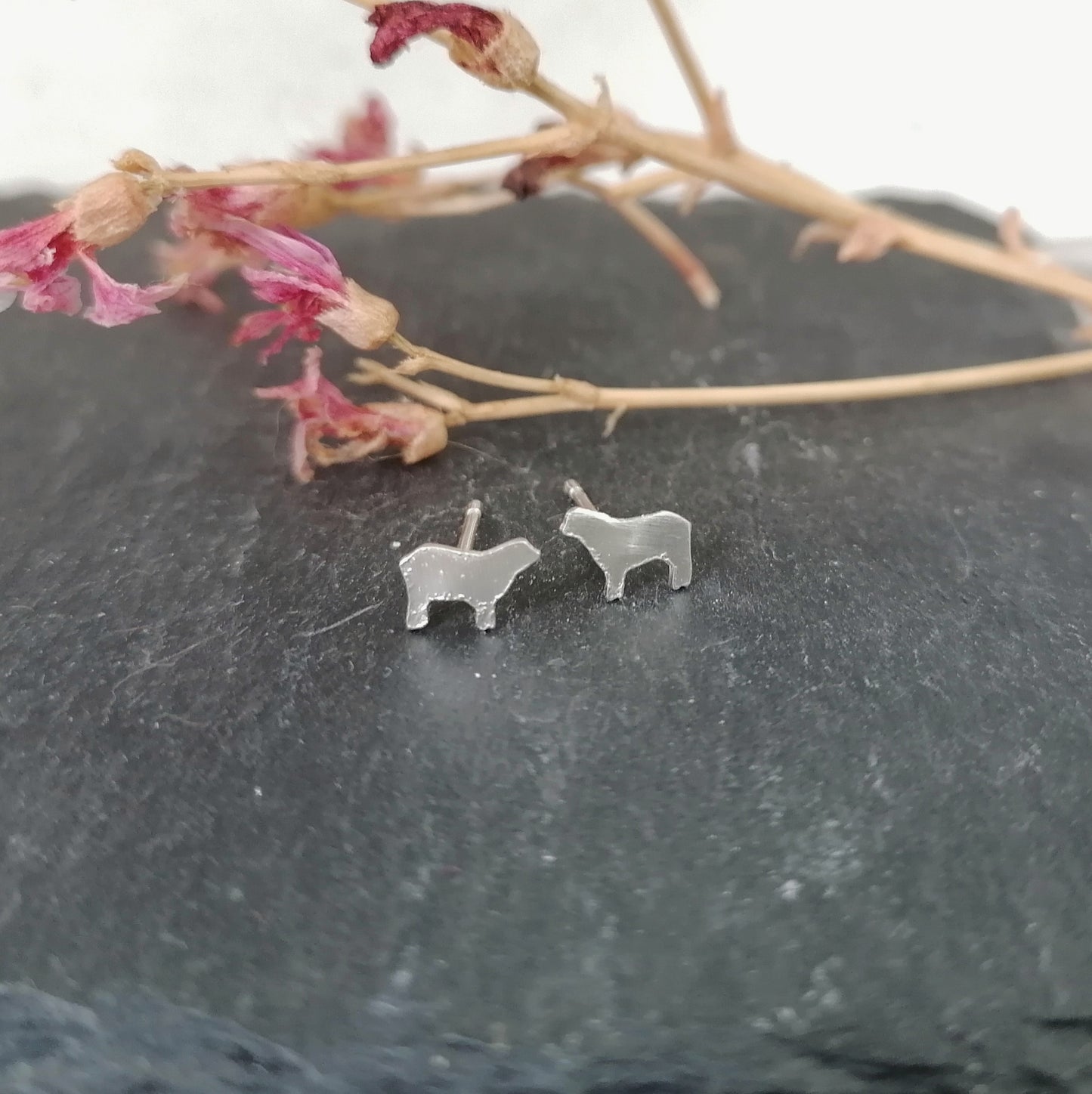 Sheep Shaped Stud Earrings