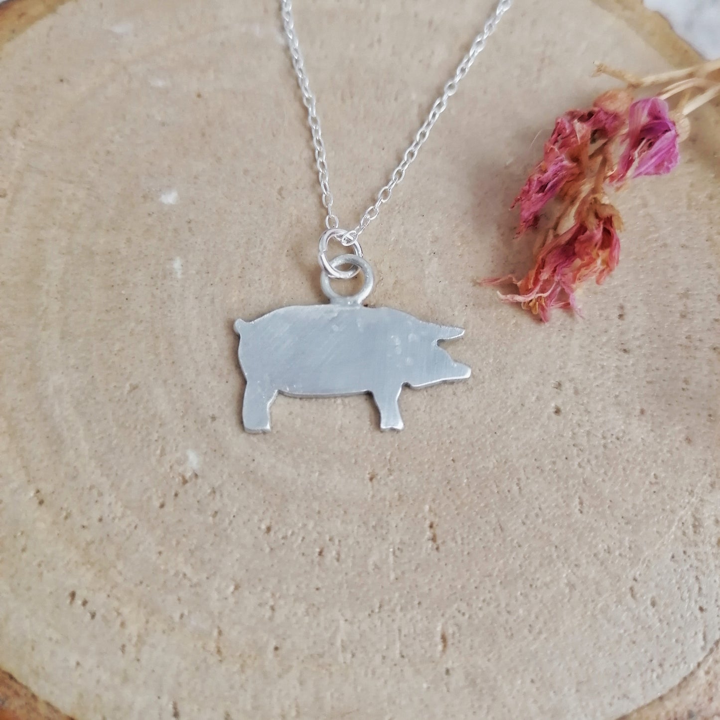 Pig Shaped Necklace