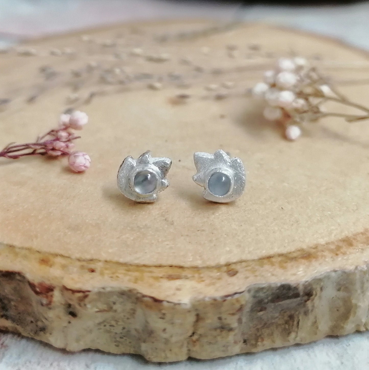 Autumn Leaf Stud Earrings