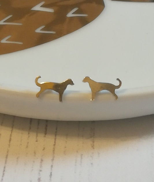 Dog Stud Earrings