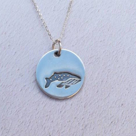 Whale Sterling Silver Necklace